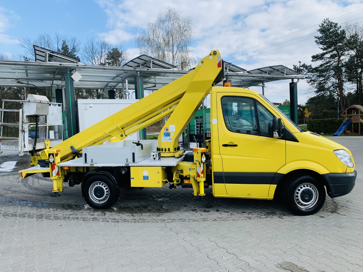 Ruthmann TB220 w akcji — wynajem Warszawa